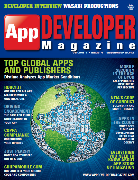 App Developer Magazine sept cover