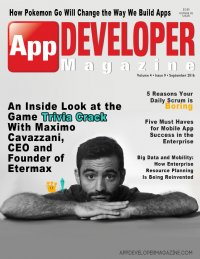 App Developer Magazine September 2016 issue