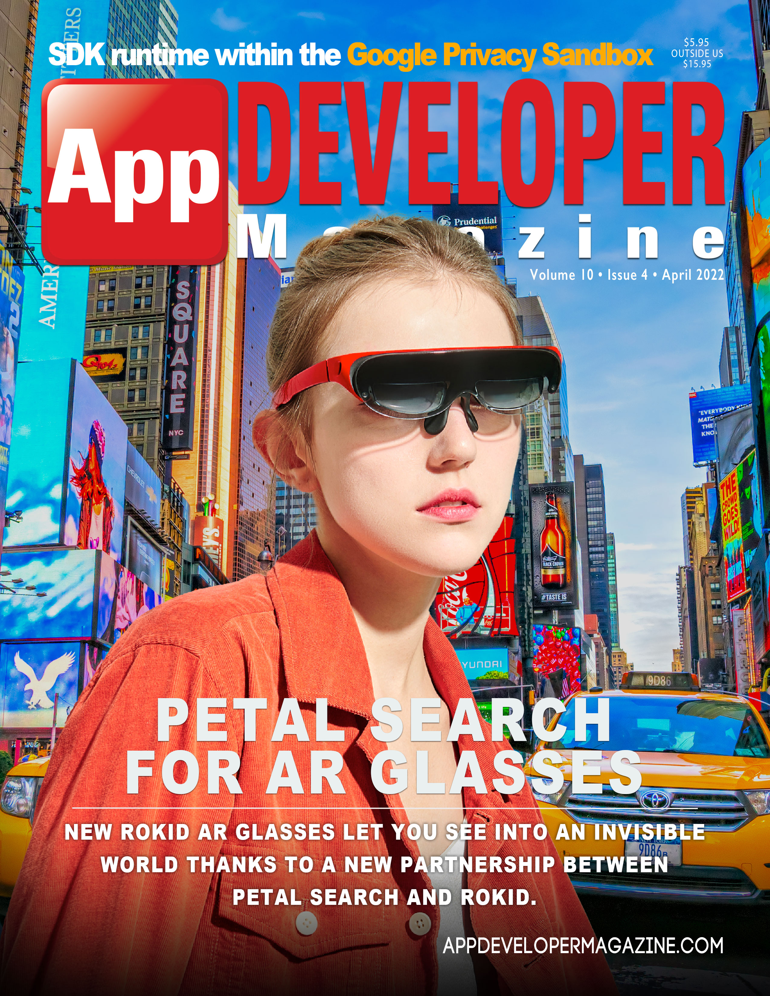 App Developer Magazine April 2022 Cover