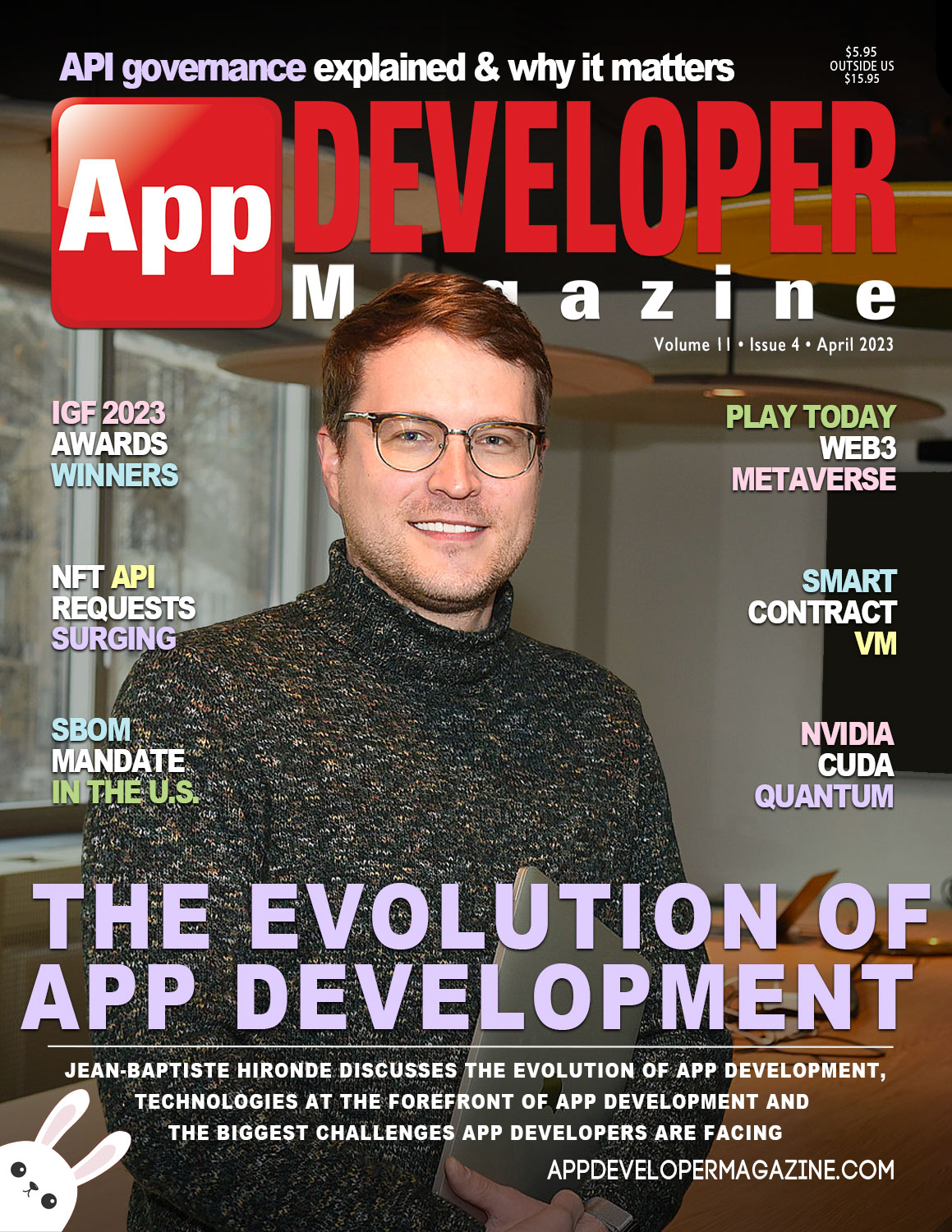 App Developer Magazine April 2023 Cover