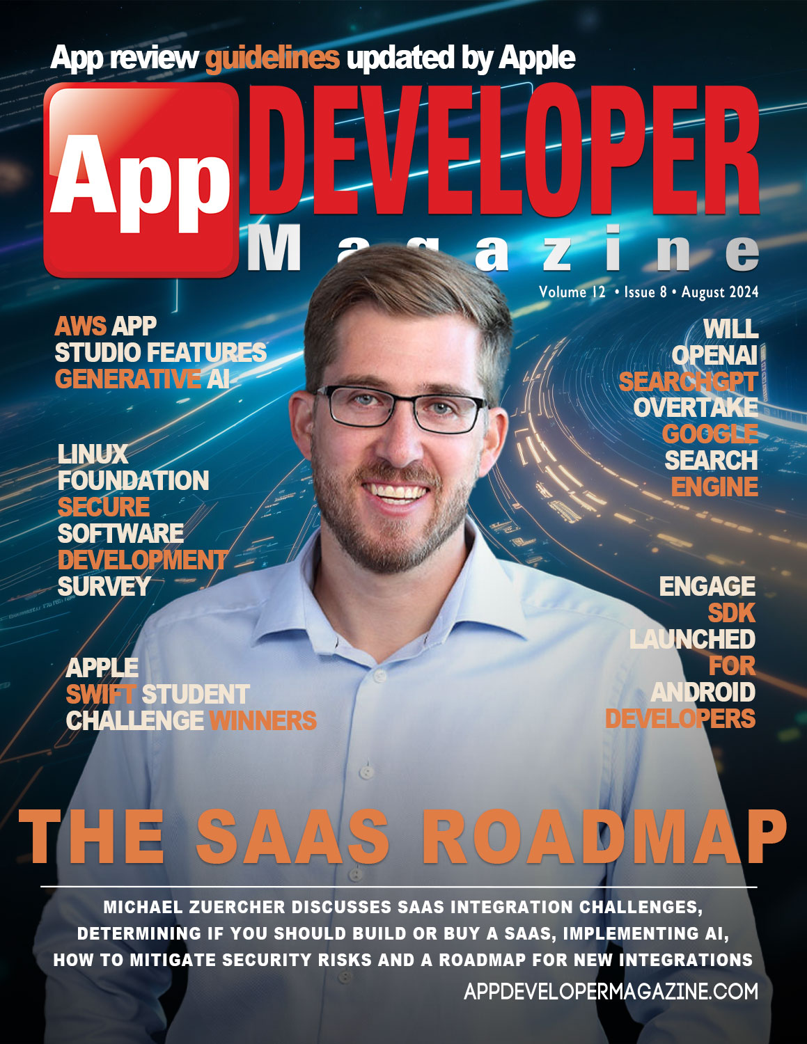 App Developer Magazine August 2024 Cover