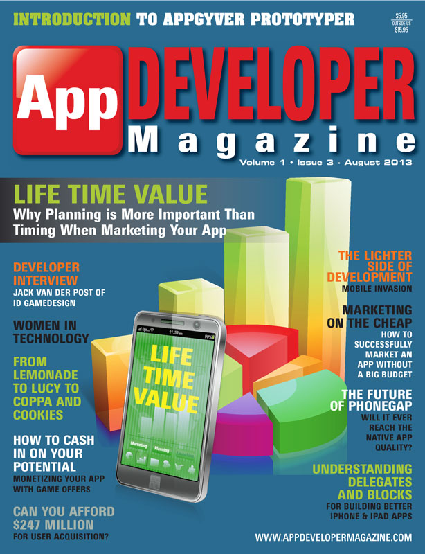 App Developer Magazine August13 Cover