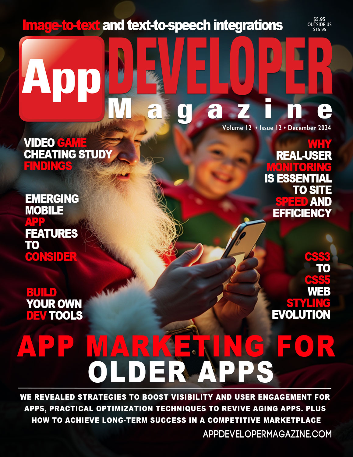 App Developer Magazine December 2024 Cover