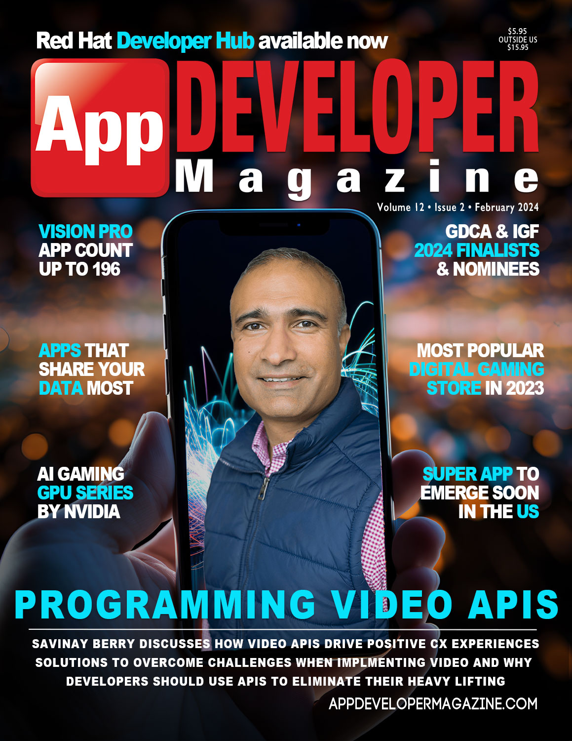 App Developer Magazine February 2024 Cover
