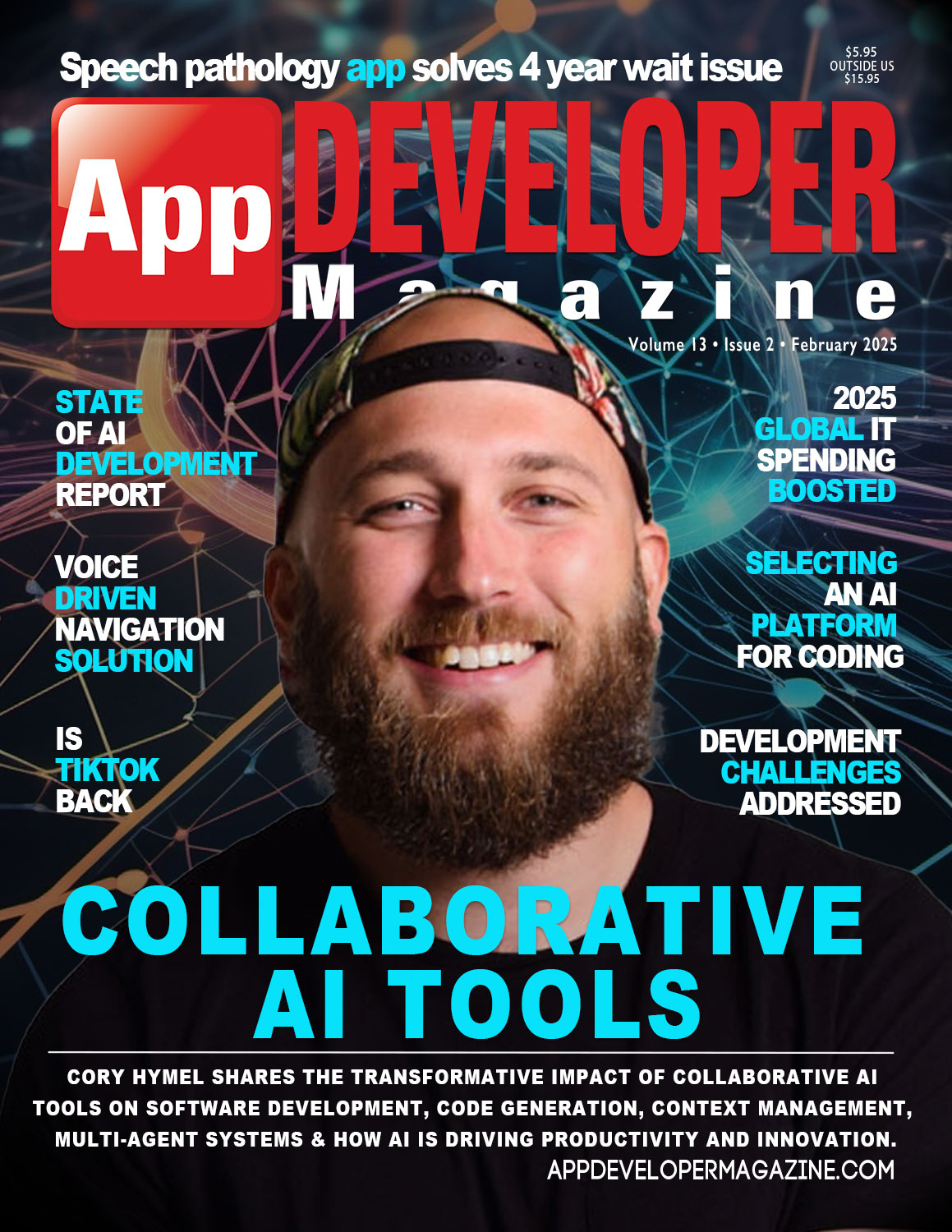 App Developer Magazine February 2025 Cover