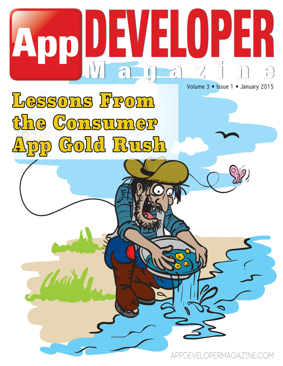 App Developer Magazine January 2015 Cover