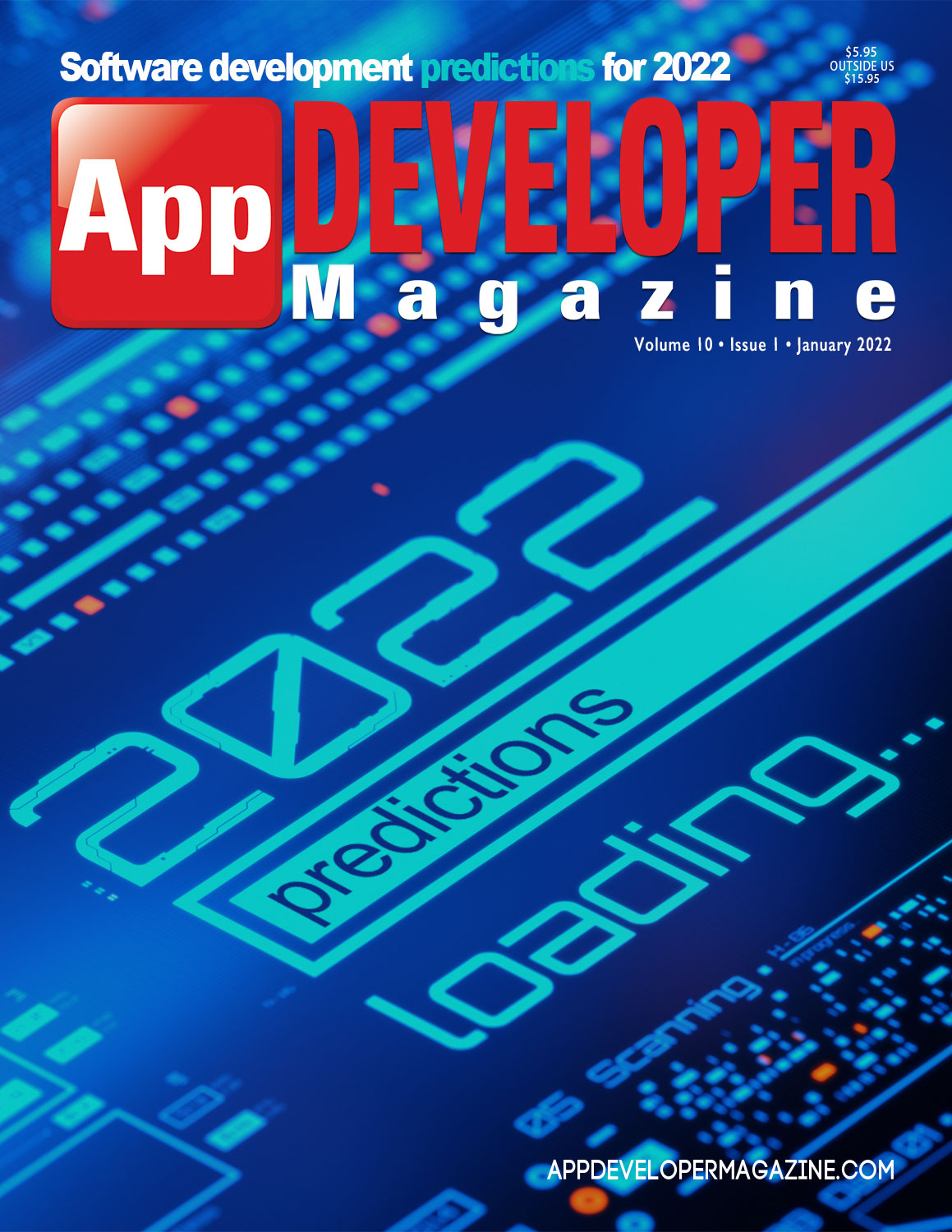 App Developer Magazine January 2022 Cover