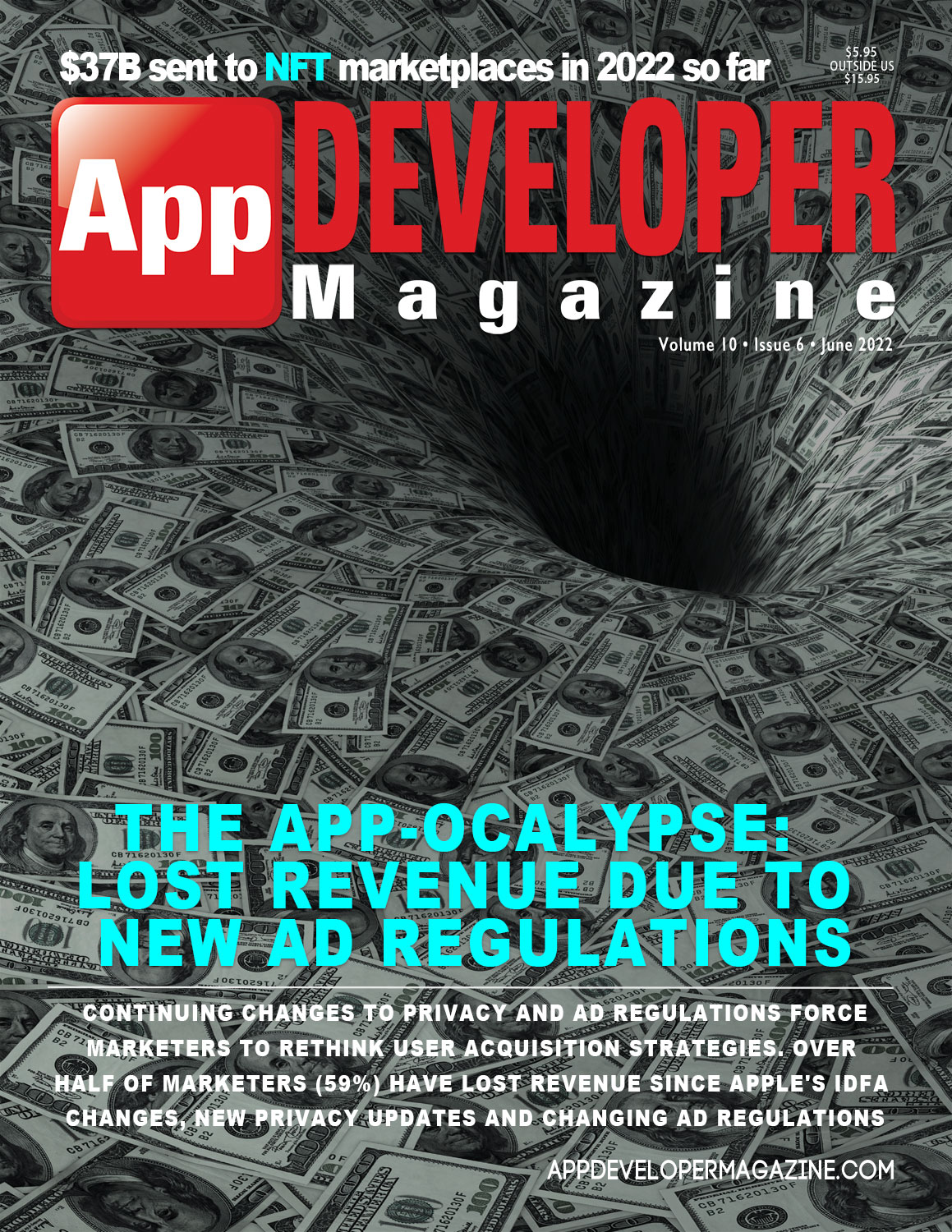 App Developer Magazine June 2022 Cover
