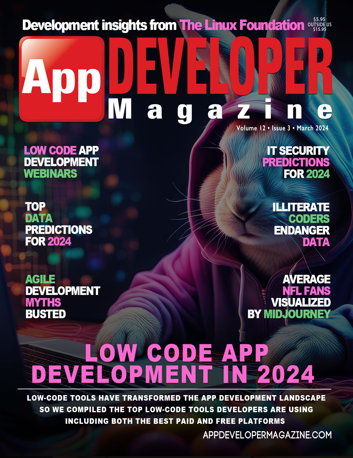 App Developer Magazine March 2024 Cover