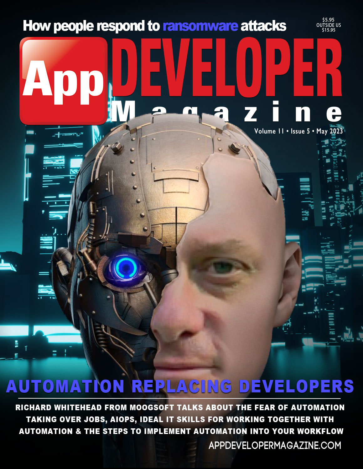 App Developer Magazine May 2023 Cover