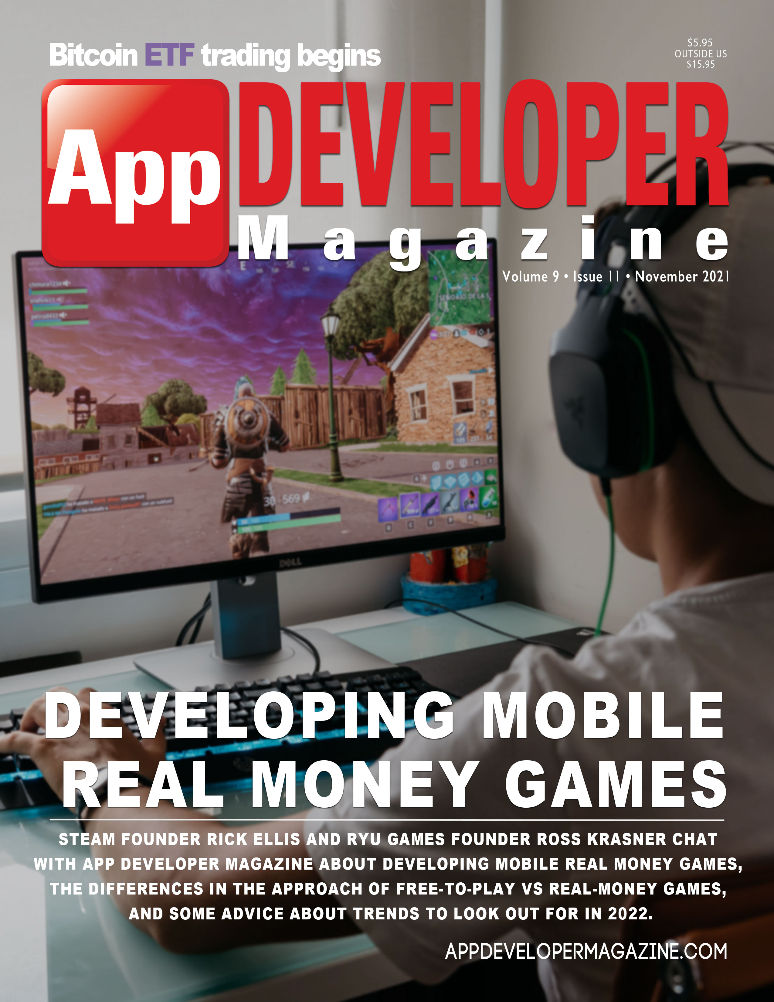 App Developer Magazine November 2021 Cover