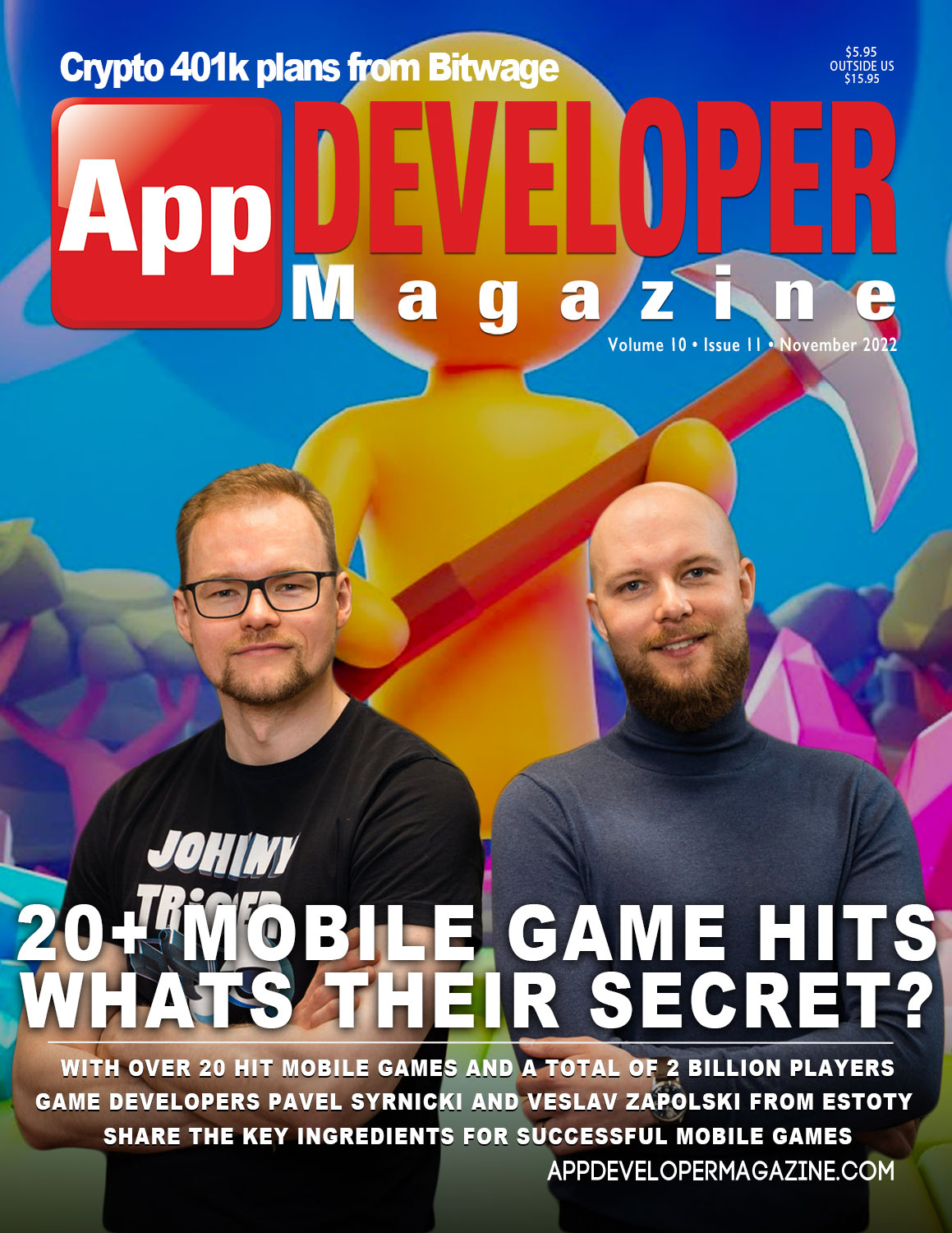 App Developer Magazine November 2022 Cover