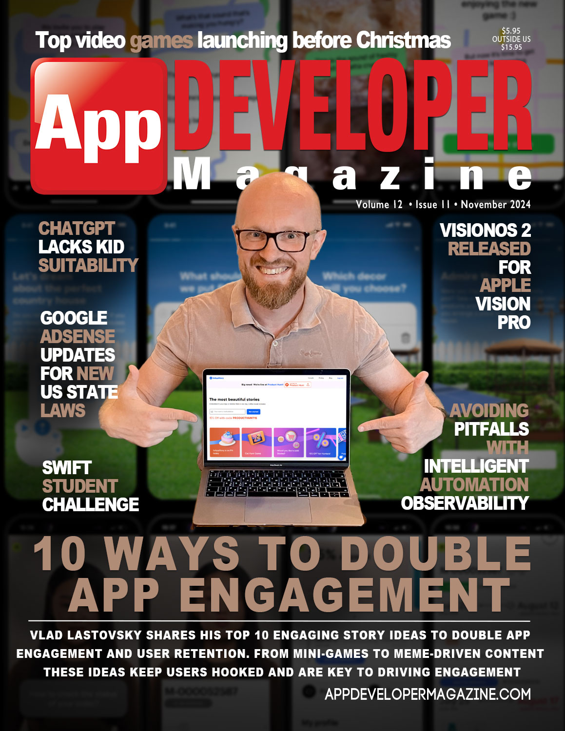 App Developer Magazine November 2024 Cover