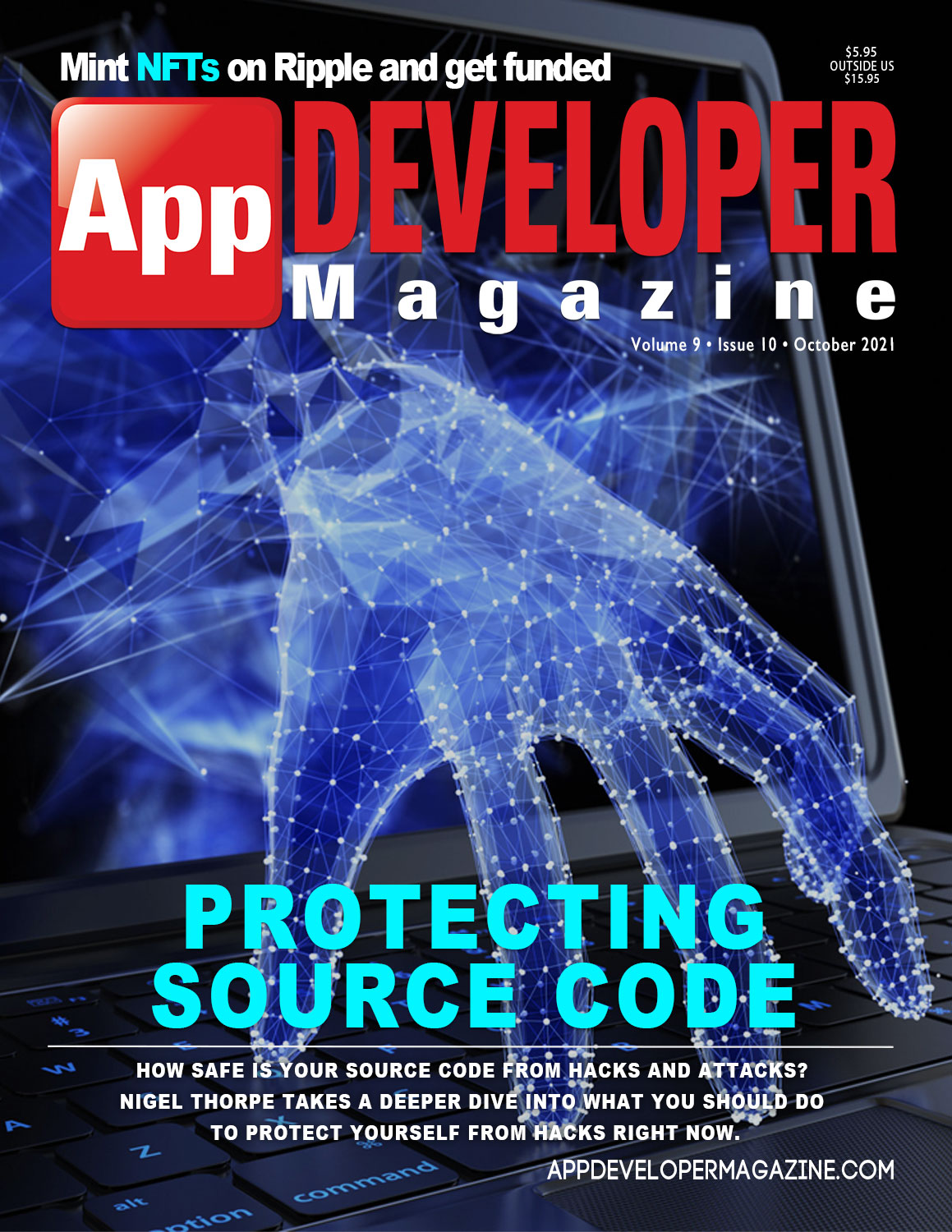 App Developer Magazine October 2021 Cover
