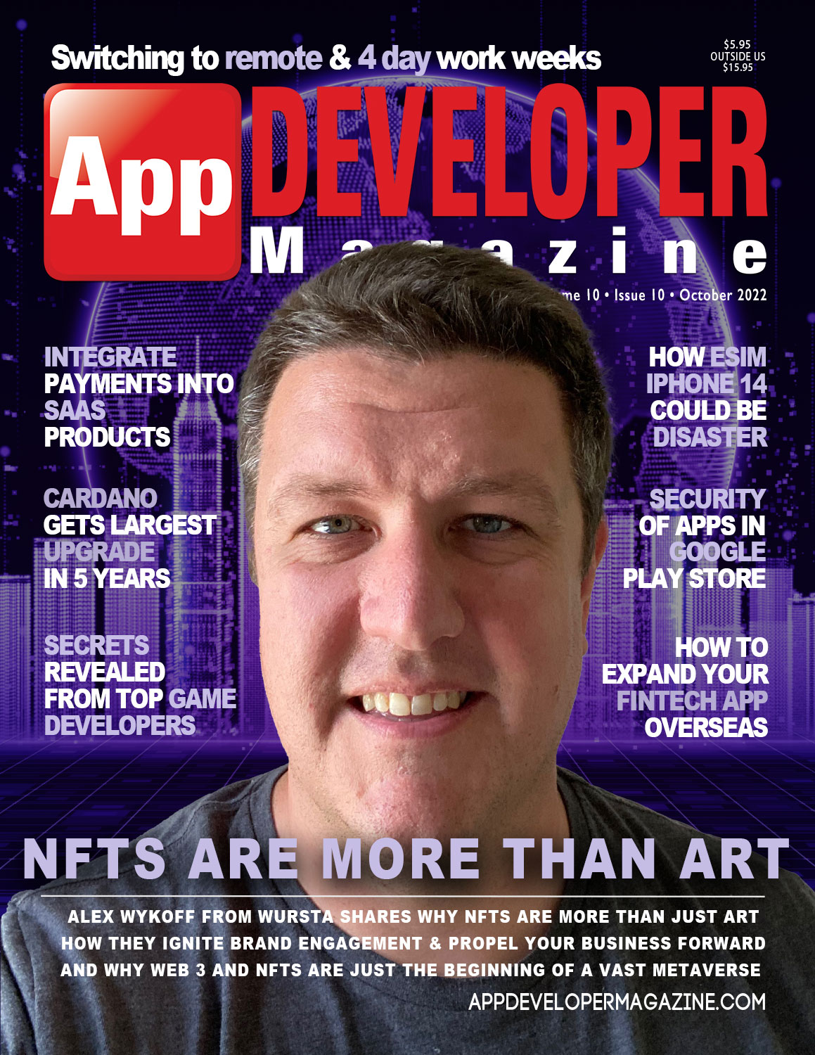 App Developer Magazine October 2022 Cover