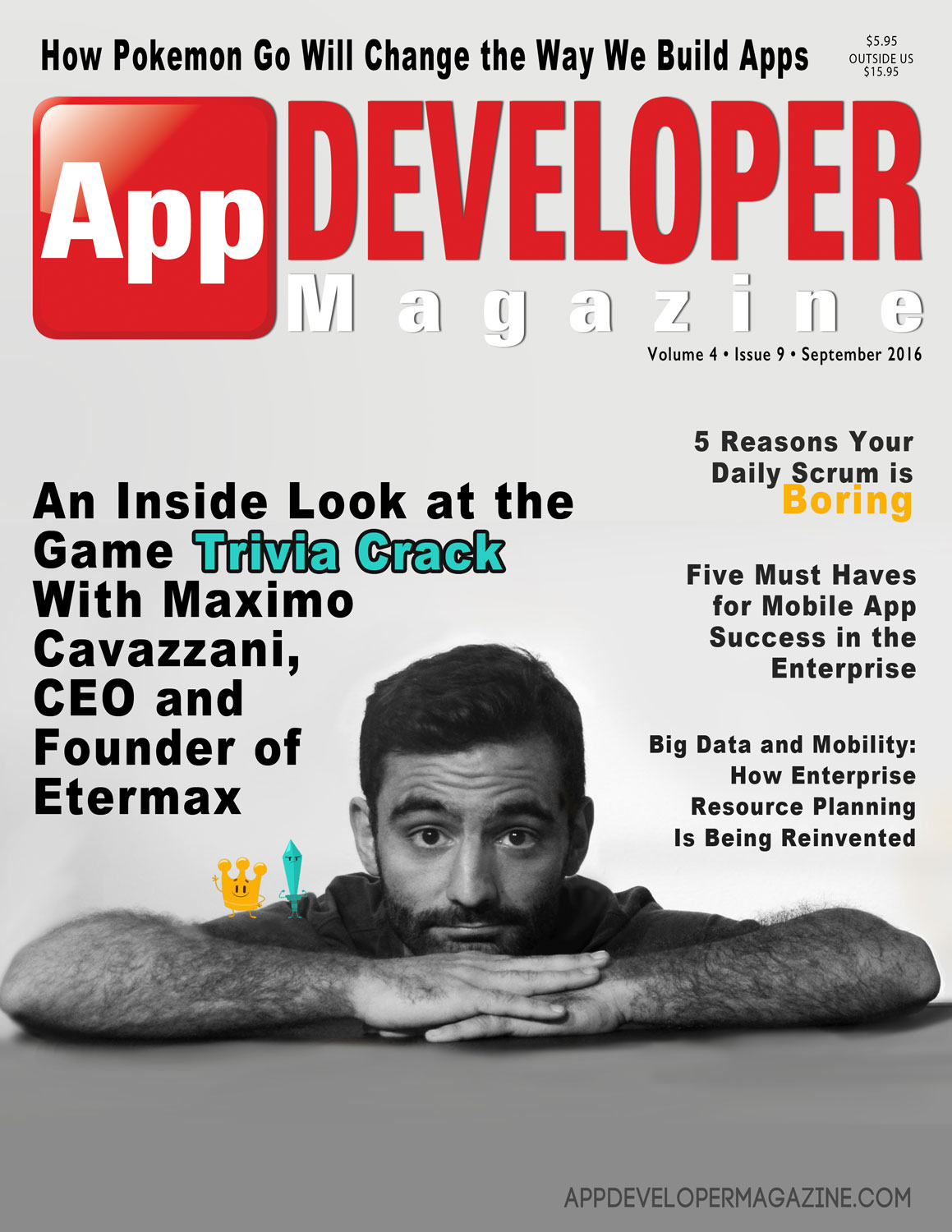 App Developer Magazine September 2016 Cover