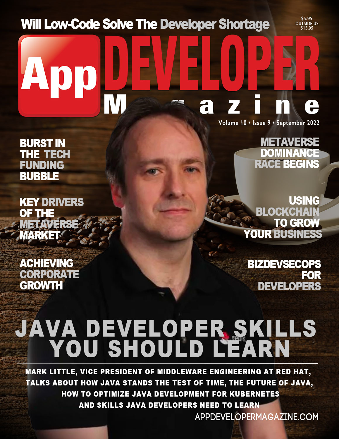 App Developer Magazine September 2022 Cover