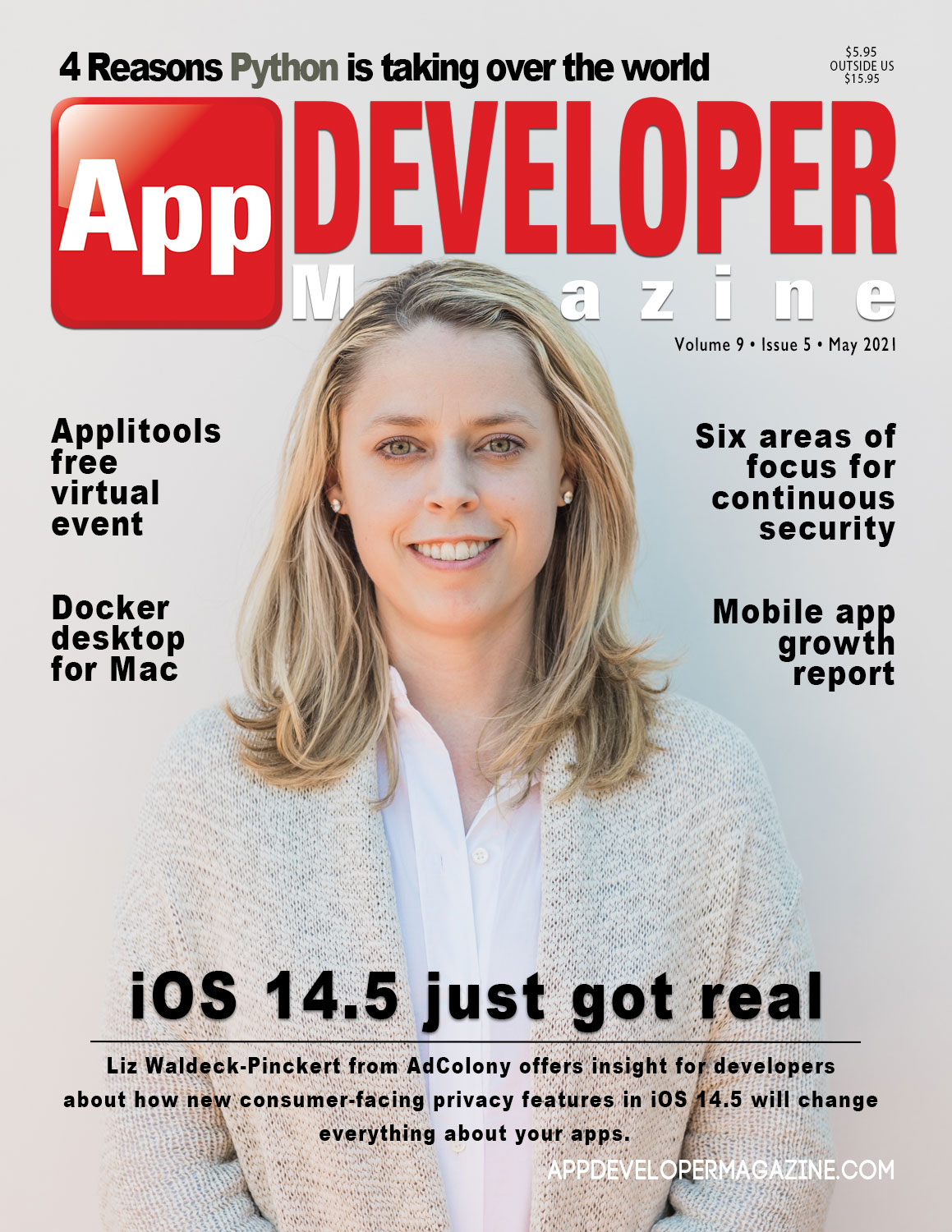 App Developer Magazine may2021FINALcoverPHOTO