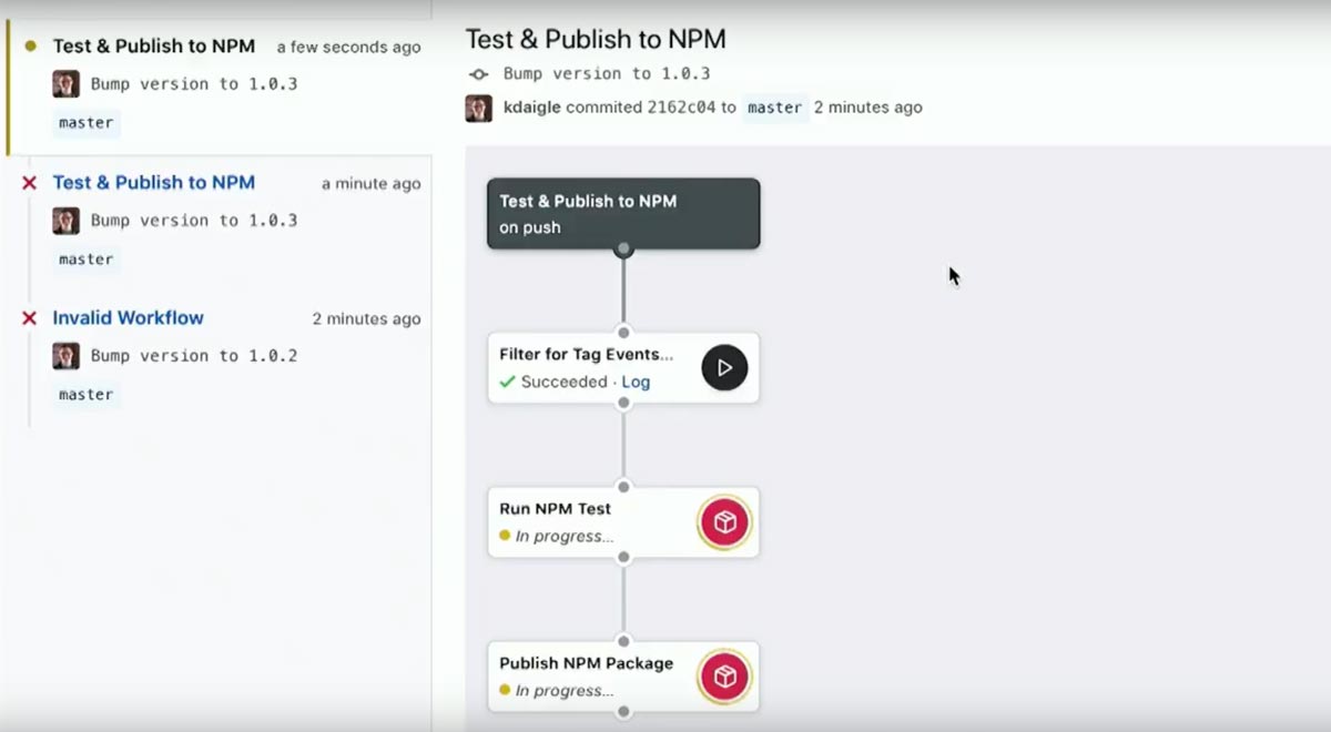 GitHub Actions for developer workflows in use
