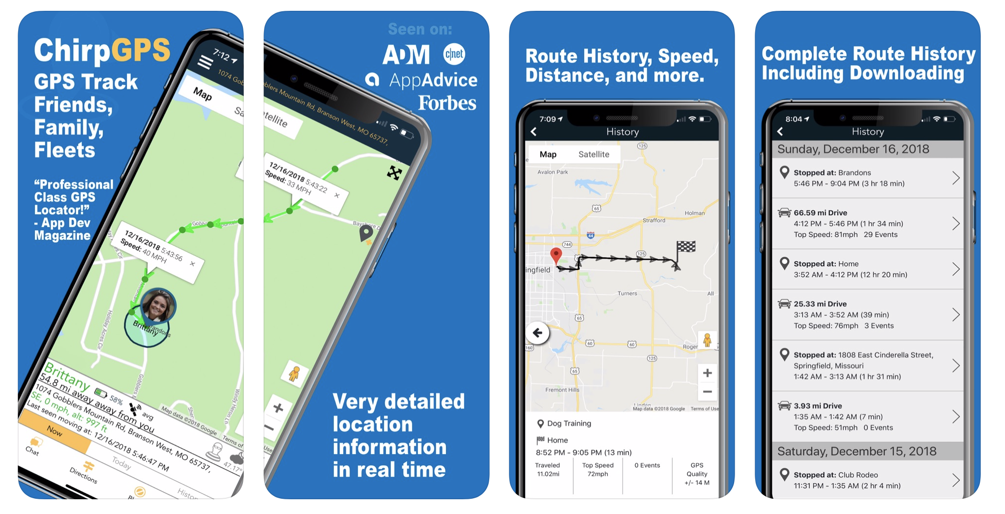 gps tracker and app