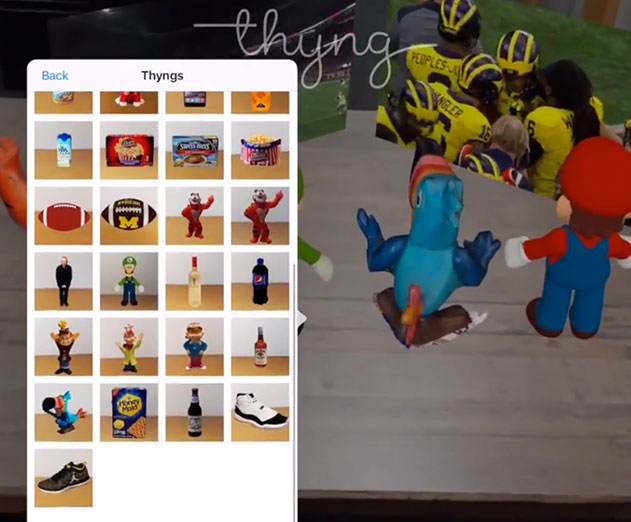 Developing in AR with Thyng