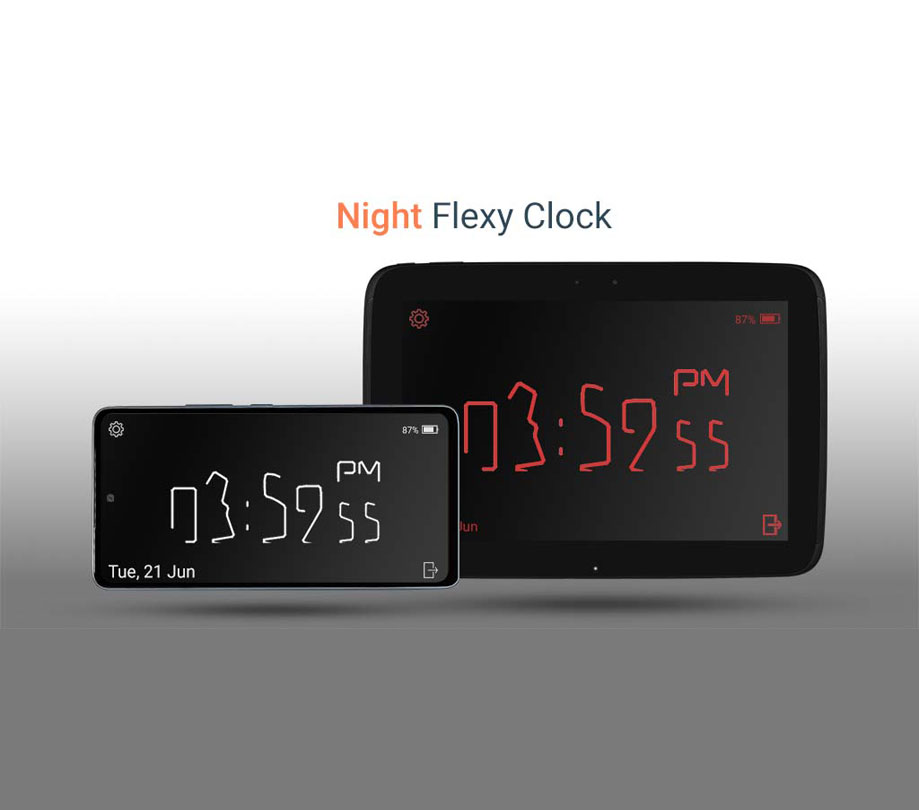 If you cant sleep and youre tired of counting sheep the Night Flexy Clock is the perfect choice for you