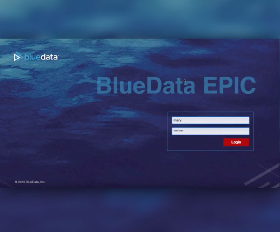 BlueData EPIC Software Platform on AWS for Enterprise Is Here App
