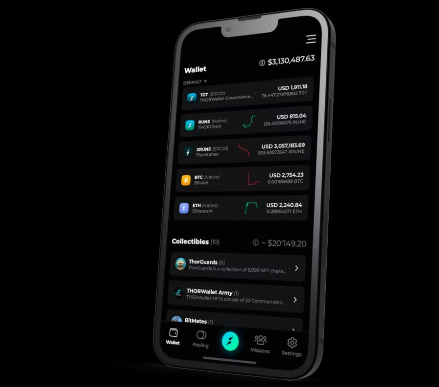 THORWallet noncustodial DeFi wallet review with Marcel Harmann App
