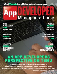 App Developer Magazine August 2023 issue