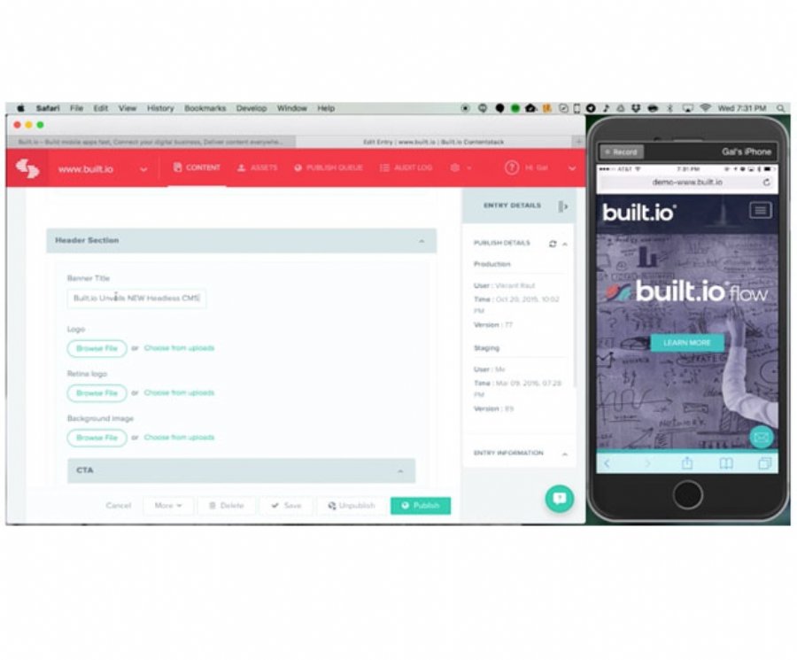 Built.io Releases Native Mobile SDKs for Contentstack