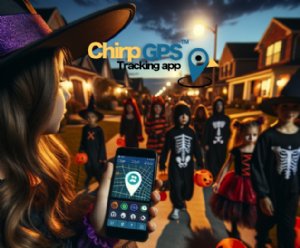 Free GPS Tracking app for kids this Halloween