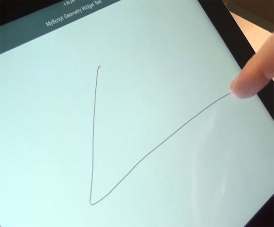 MyScript Releases New Geometry Widget for iOS and Android