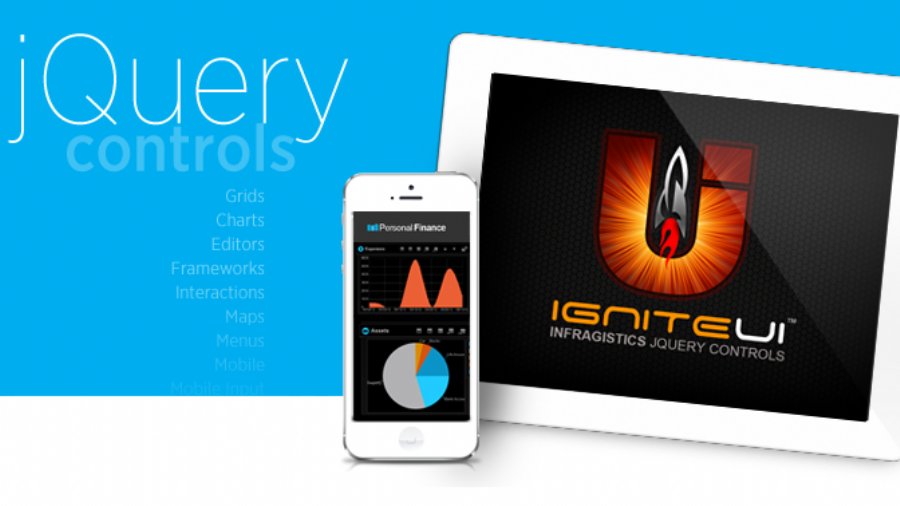 Ignite UI For HTML5 and Jquery Controls