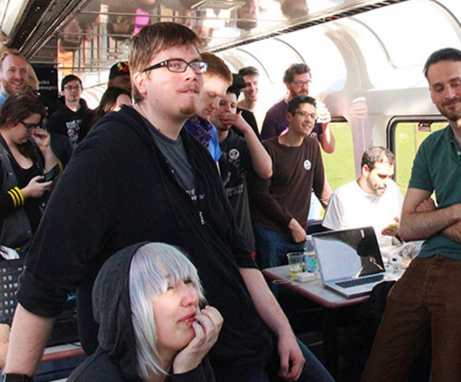 GDC Game Developers Join Train Jam for 52 Hour Coding Journey from Chicago to San Francisco