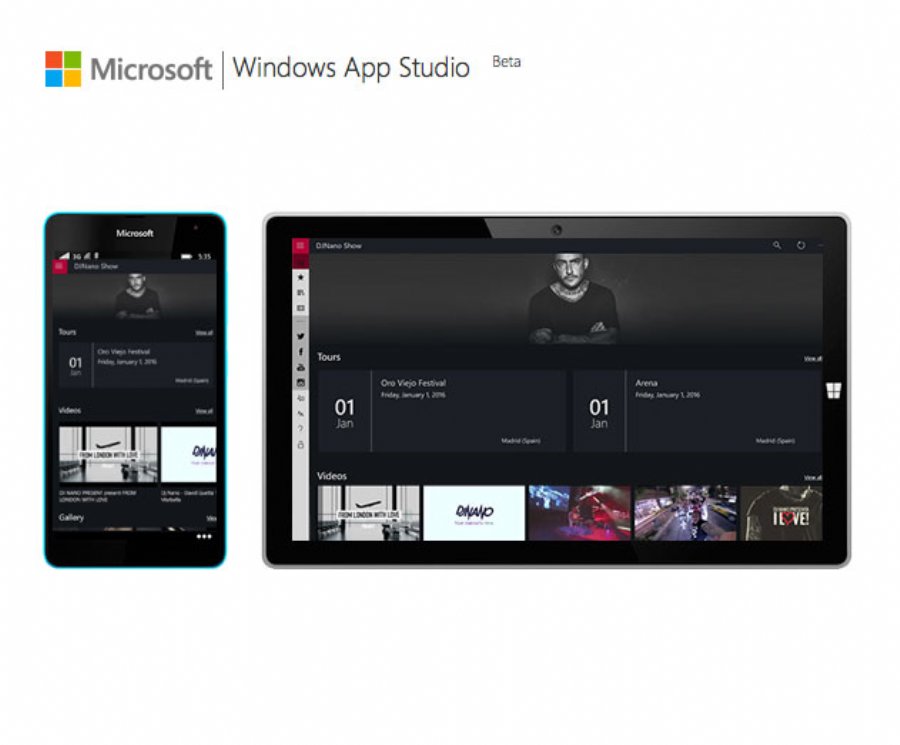 Windows No Code App Studio Platform Receives New API Functionality