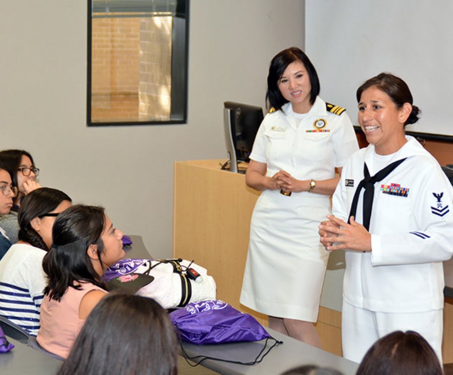 Navy participates in STEM event during Hispanic heritage month