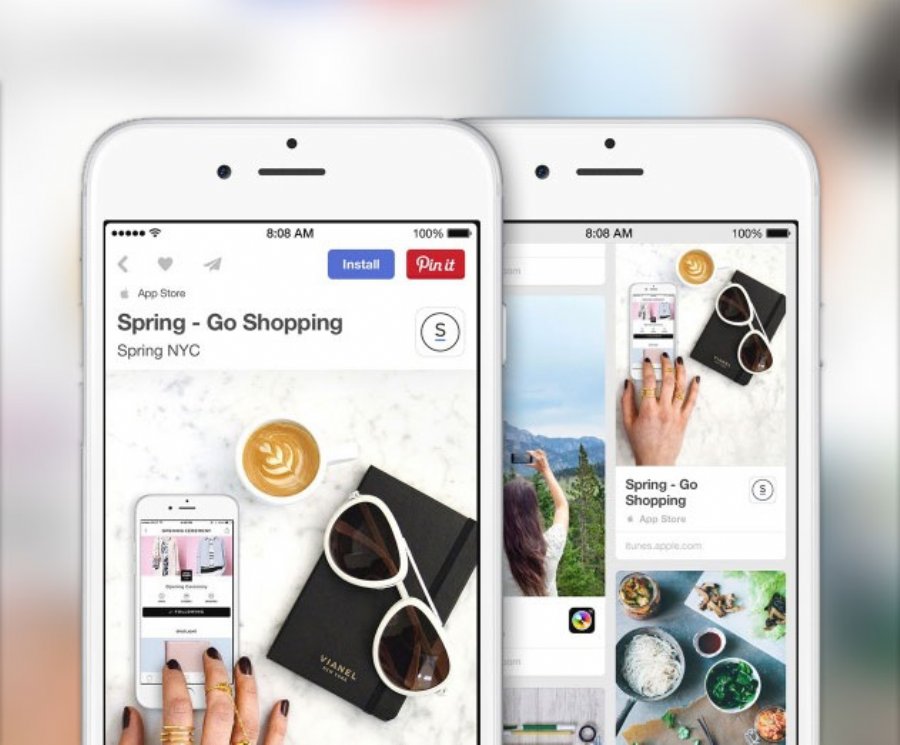 Pinterest promoted app pins now suported by Bidalgo