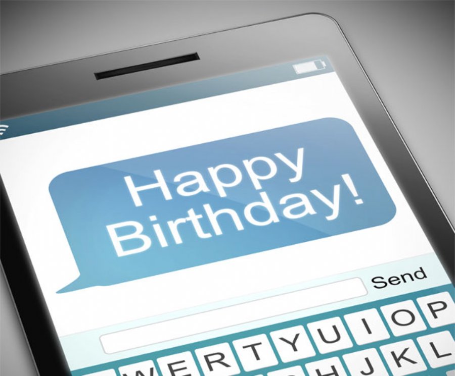 Happy Birthday SMS Messaging!