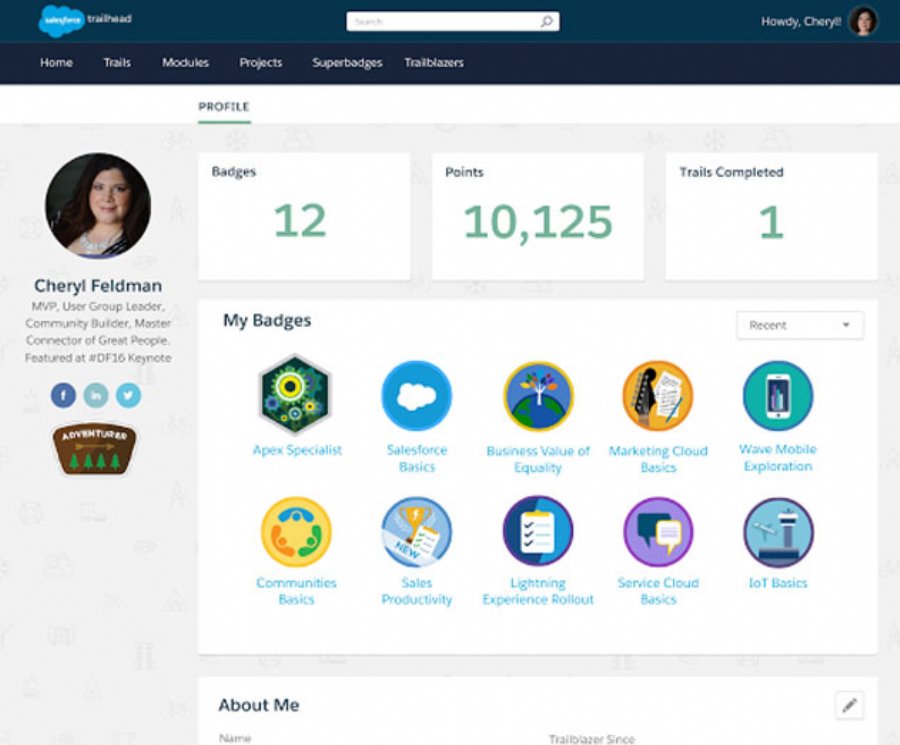 Trailhead Profiles and Social Logins announced by Salesforce