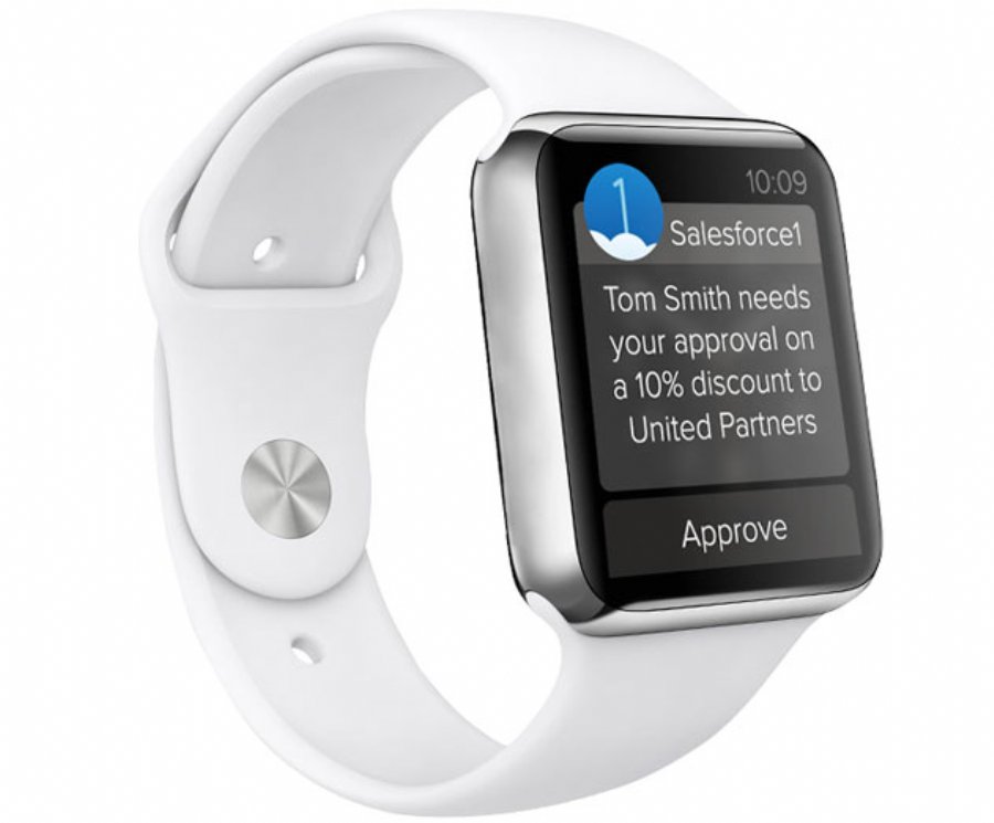 Salesforce Launches Developer Pack for Apple Watch