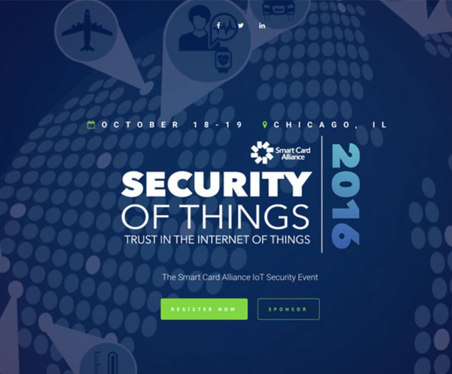 Security of Things 2016 Conference to Focus on IoT Security, Privacy, and Authentication