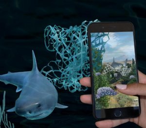 New AR shark game is  probably funner than Shark Week was this year