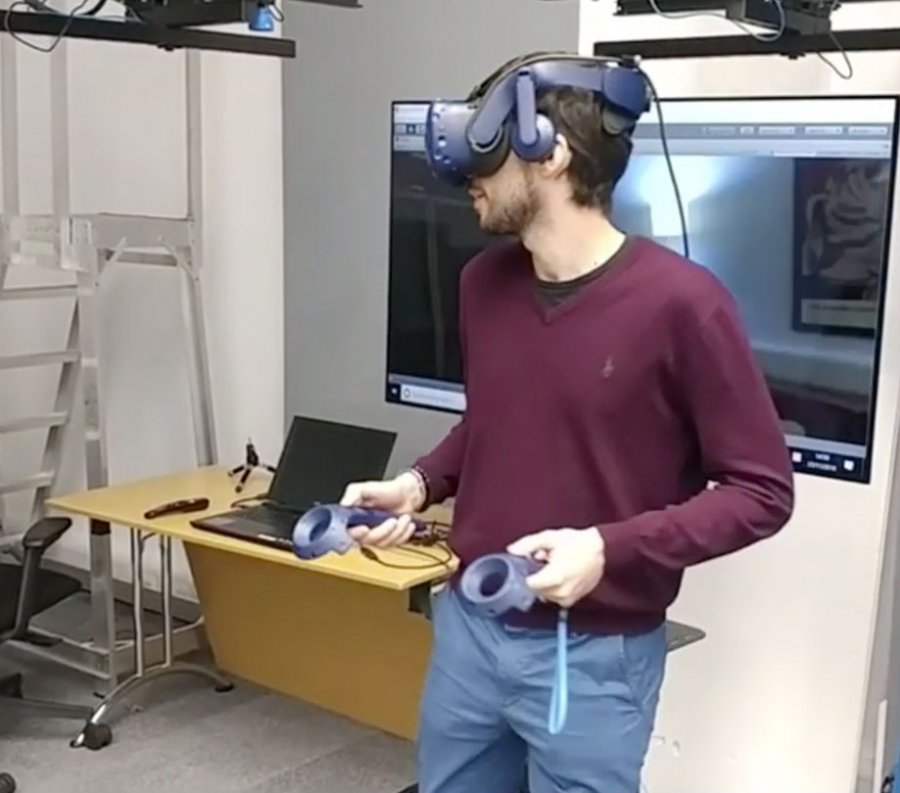 VR gaming with computer vision assisted audio coming