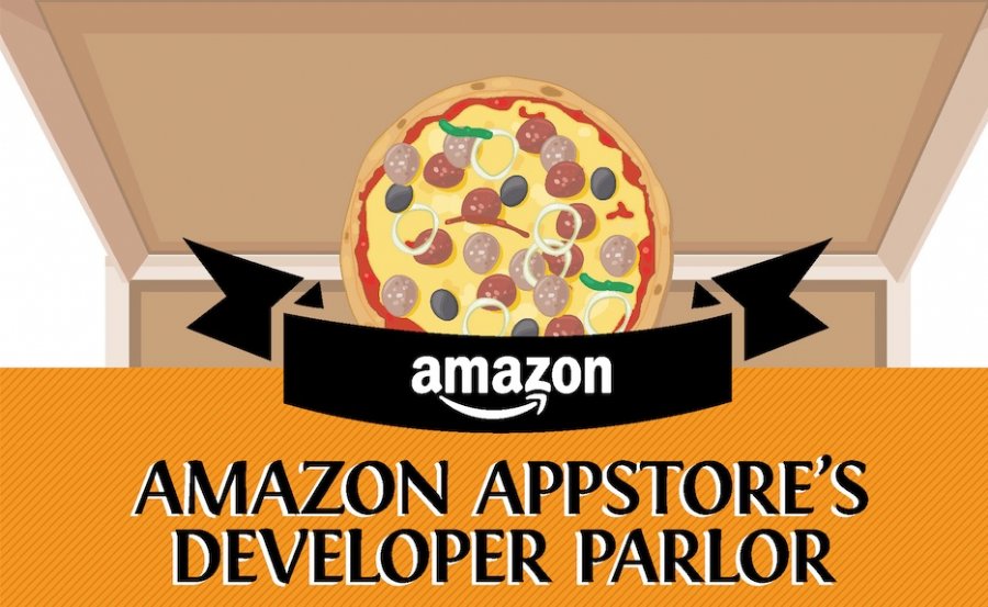 Amazon App Store Visualized in a Pizza!