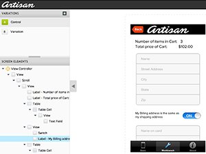 Artisan Mobile Release Latest Version of Optimize