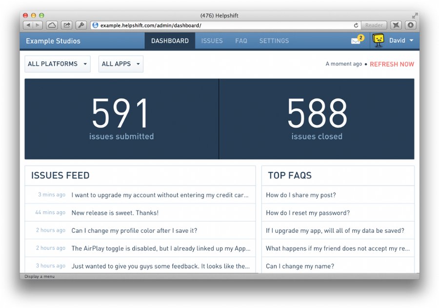 Helpshift Offers New Dashboard for End to End Mobile Help Desk