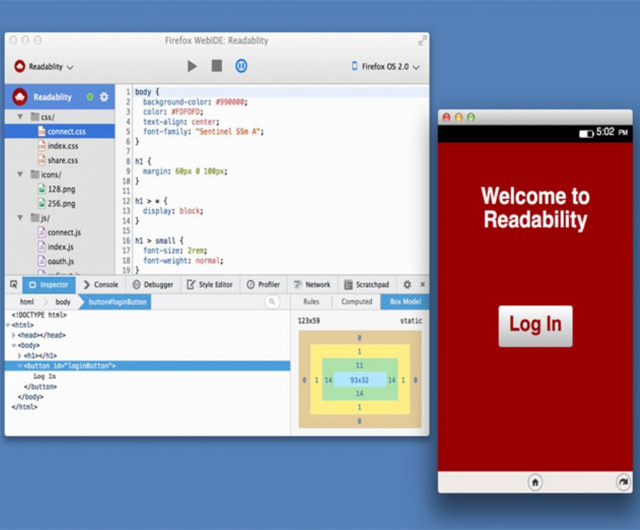 Mozilla’s WebIDE Offers Developers In Browser Building and Editing Features to Create HTML5 Apps