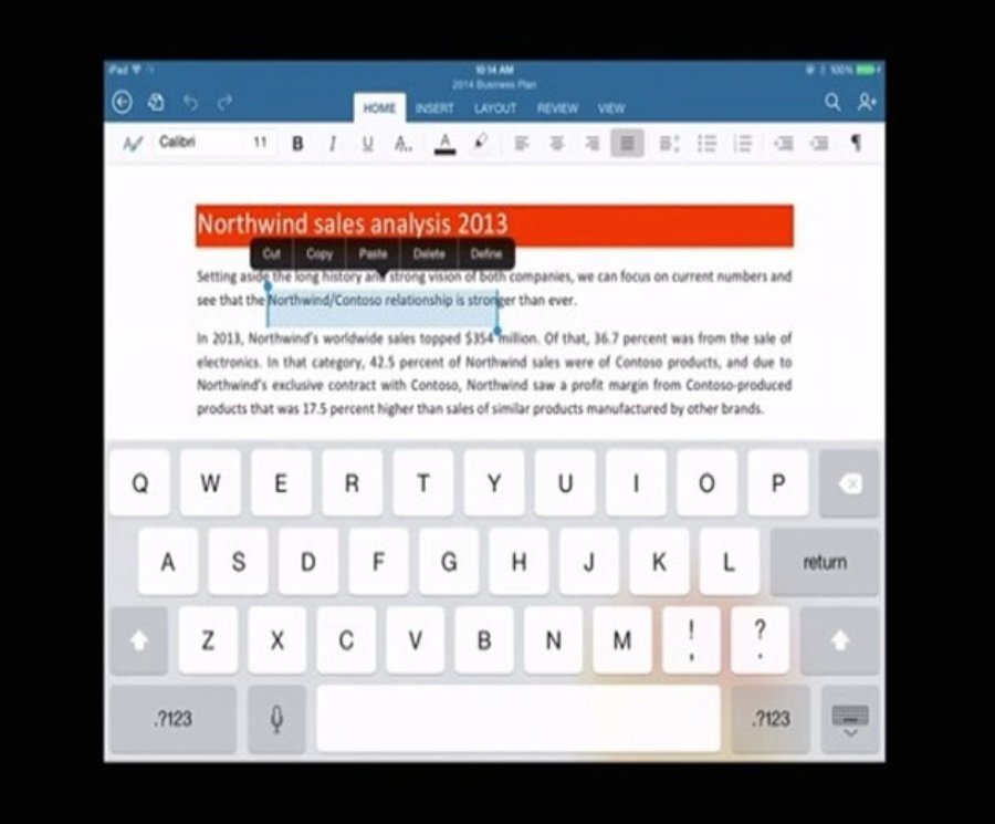Microsoft Office Comes To The Apple iPad