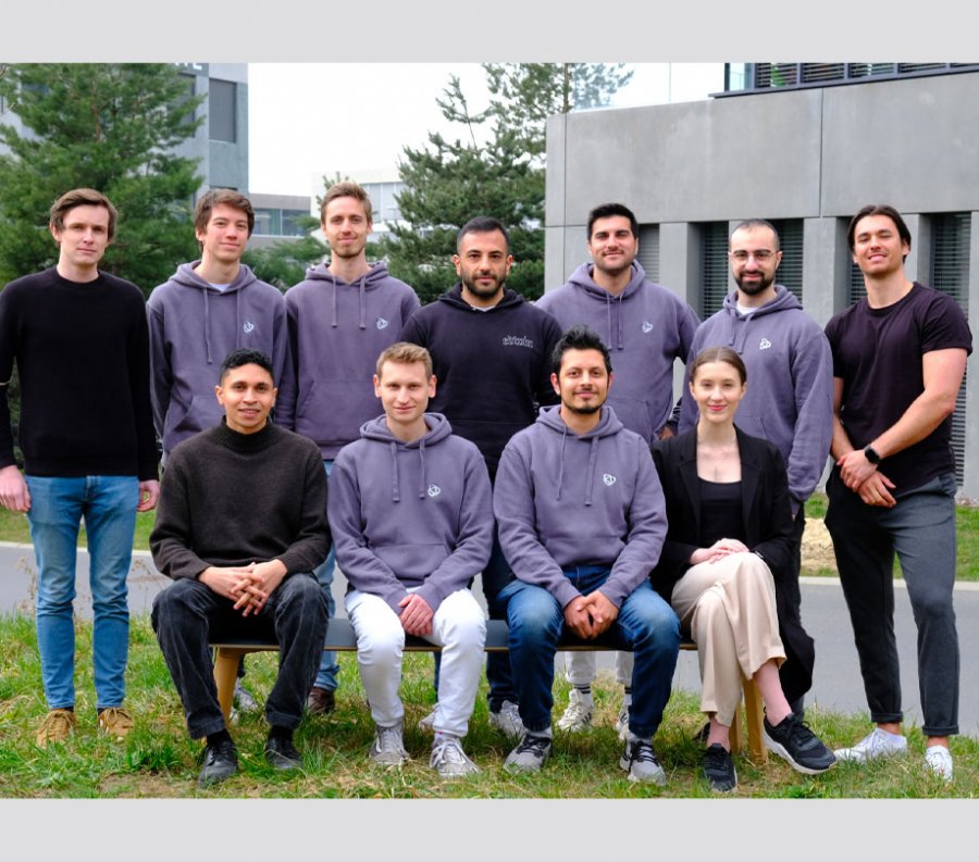 Adaptyv Bio team at the Biopole Life Science Campus in Lausanne Switzerland Adaptyv Bio team at the Biopole Life Science Campus in Lausanne Switzerland